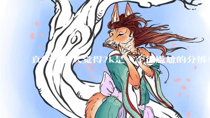 真的没有人觉得2k是一个很尴尬的分辨率吗？