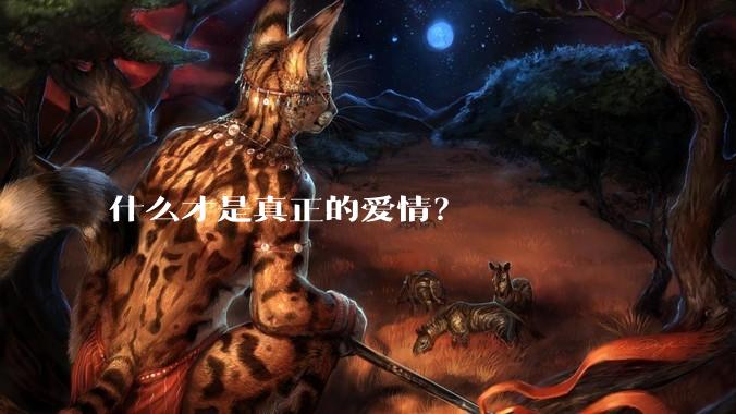 什么才是真正的爱情？